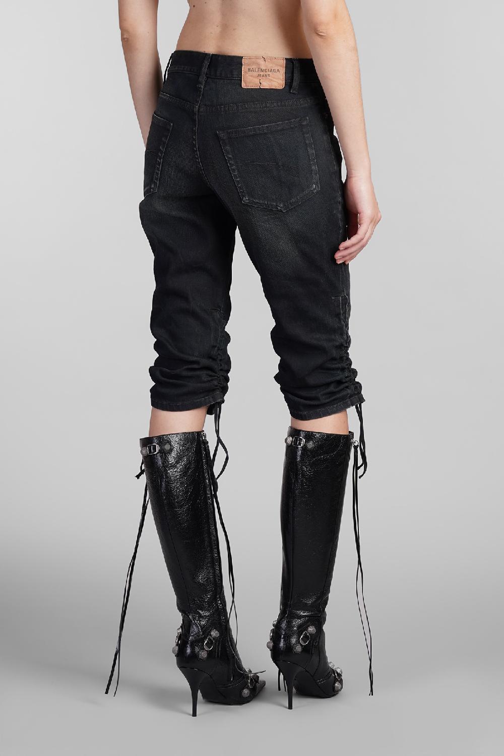 Deliberti Balenciaga Jeans In Cotone Nero Cod. 409500 - Deliberti The Luxury Shopping