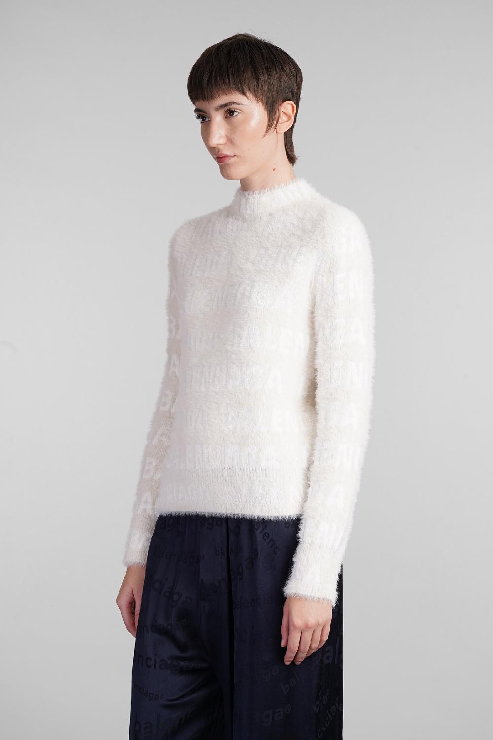 Deliberti Balenciaga Maglia In Lana Beige Cod. 409467 - Deliberti The Luxury Shopping