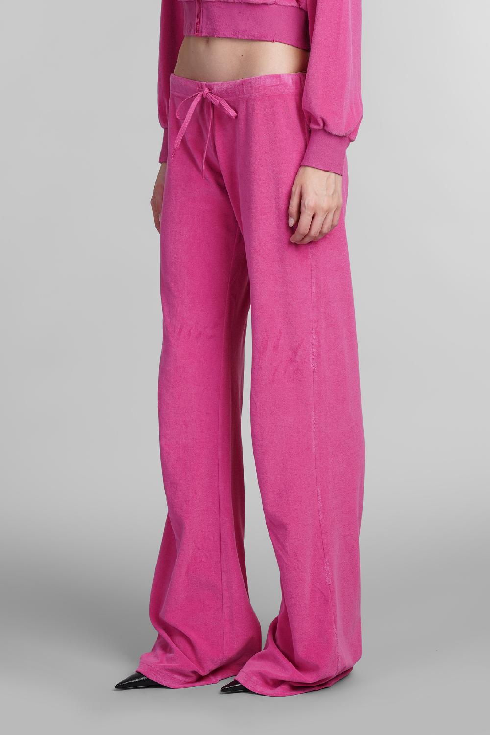 Deliberti Balenciaga Pantalone In Cotone Fucsia Cod. 405837 - Deliberti The Luxury Shopping