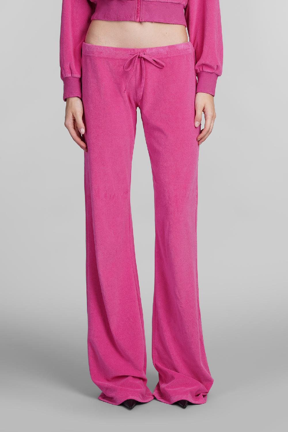 Deliberti Balenciaga Pantalone in cotone fucsia cod. 405837 - Deliberti The Luxury Shopping