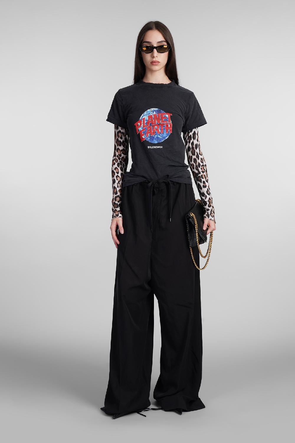 Deliberti Balenciaga Pantalone In Lyocell Nero Cod. 406066 - Deliberti The Luxury Shopping