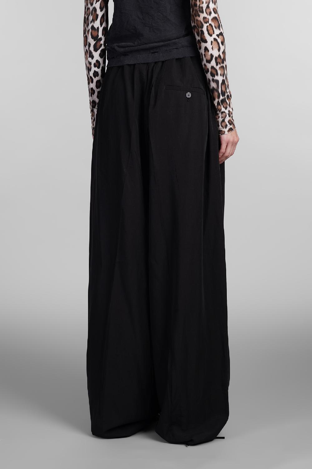 Deliberti Balenciaga Pantalone In Lyocell Nero Cod. 406066 - Deliberti The Luxury Shopping