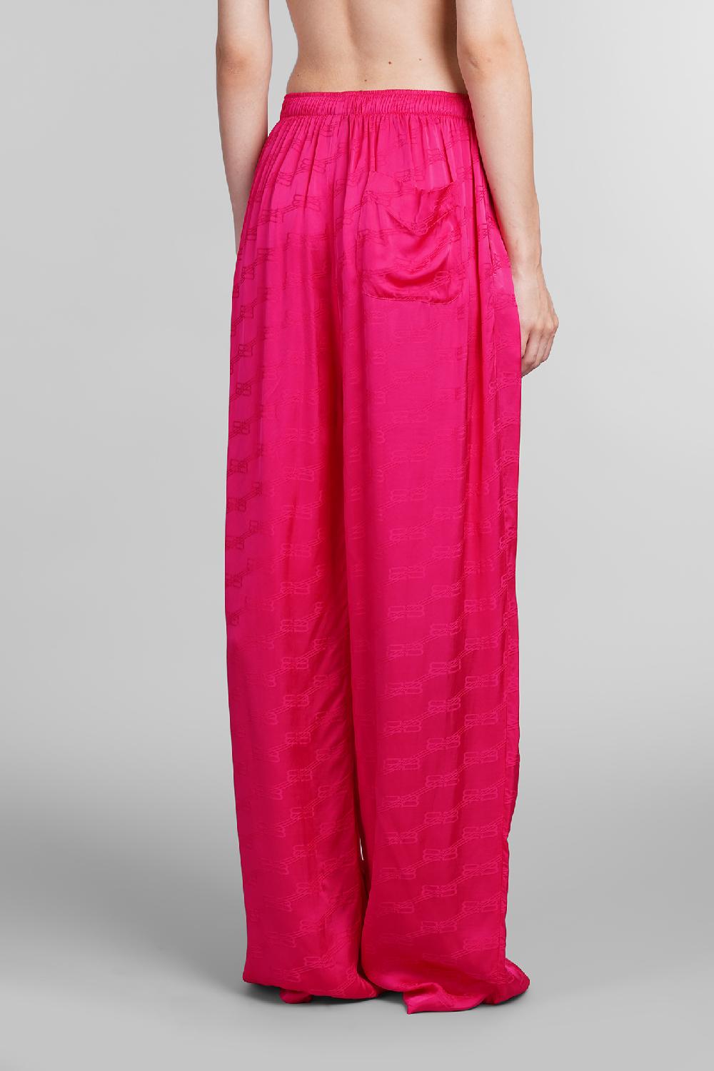 Deliberti Balenciaga Pantalone In Viscosa Fucsia Cod. 405812 - Deliberti The Luxury Shopping