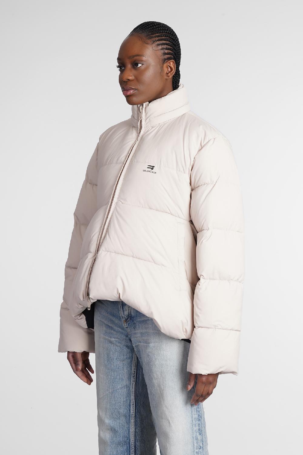 Deliberti Balenciaga Piumino In Poliammide Beige Cod. 369547 - Deliberti The Luxury Shopping