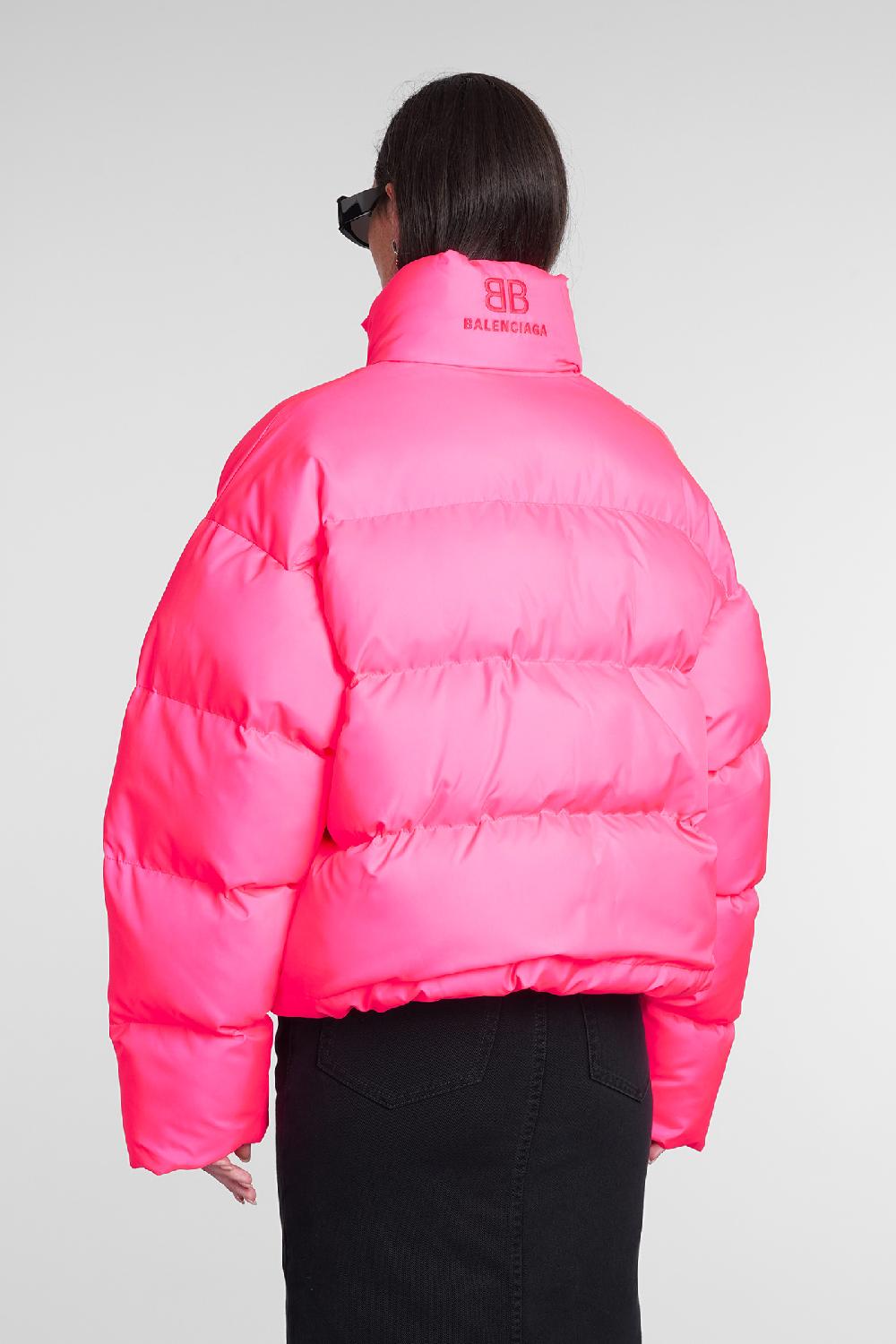 Deliberti Balenciaga Piumino In Poliestere Rosa Cod. 386195 - Deliberti The Luxury Shopping