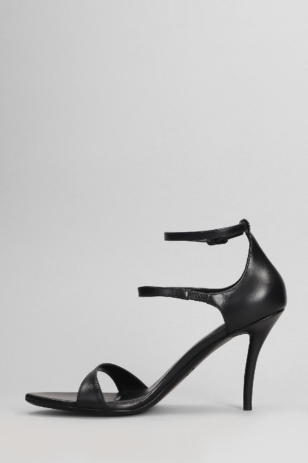 Deliberti Balenciaga Sandali Honey In Pelle Nera Cod. 406068 - Deliberti The Luxury Shopping