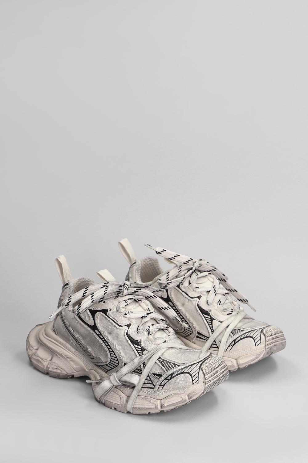Deliberti Balenciaga Sneakers 3xl In Cotone Beige Cod. 405816 - Deliberti The Luxury Shopping