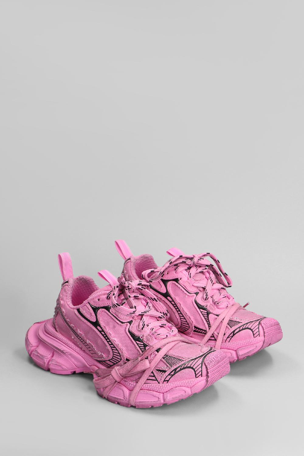 Deliberti Balenciaga Sneakers 3xl In Cotone Rosa Cod. 405811 - Deliberti The Luxury Shopping