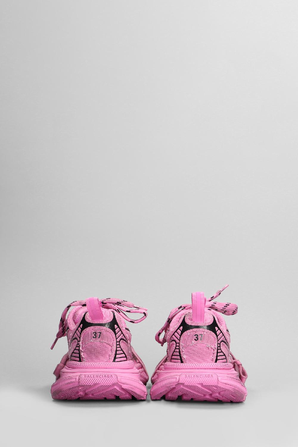 Deliberti Balenciaga Sneakers 3xl In Cotone Rosa Cod. 405811 - Deliberti The Luxury Shopping