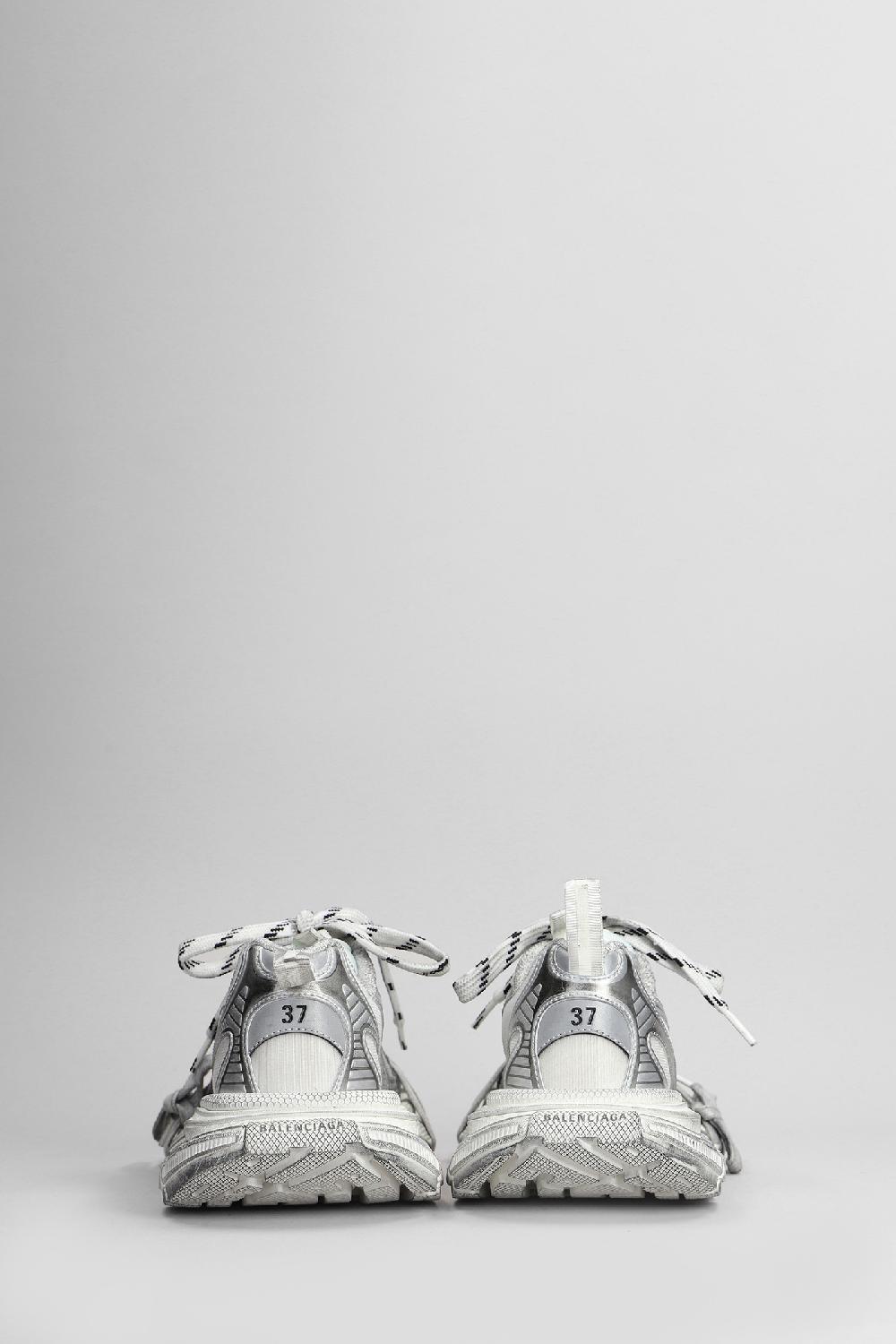 Deliberti Balenciaga Sneakers 3xl In Poliuretano Argento Cod. 409496 - Deliberti The Luxury Shopping
