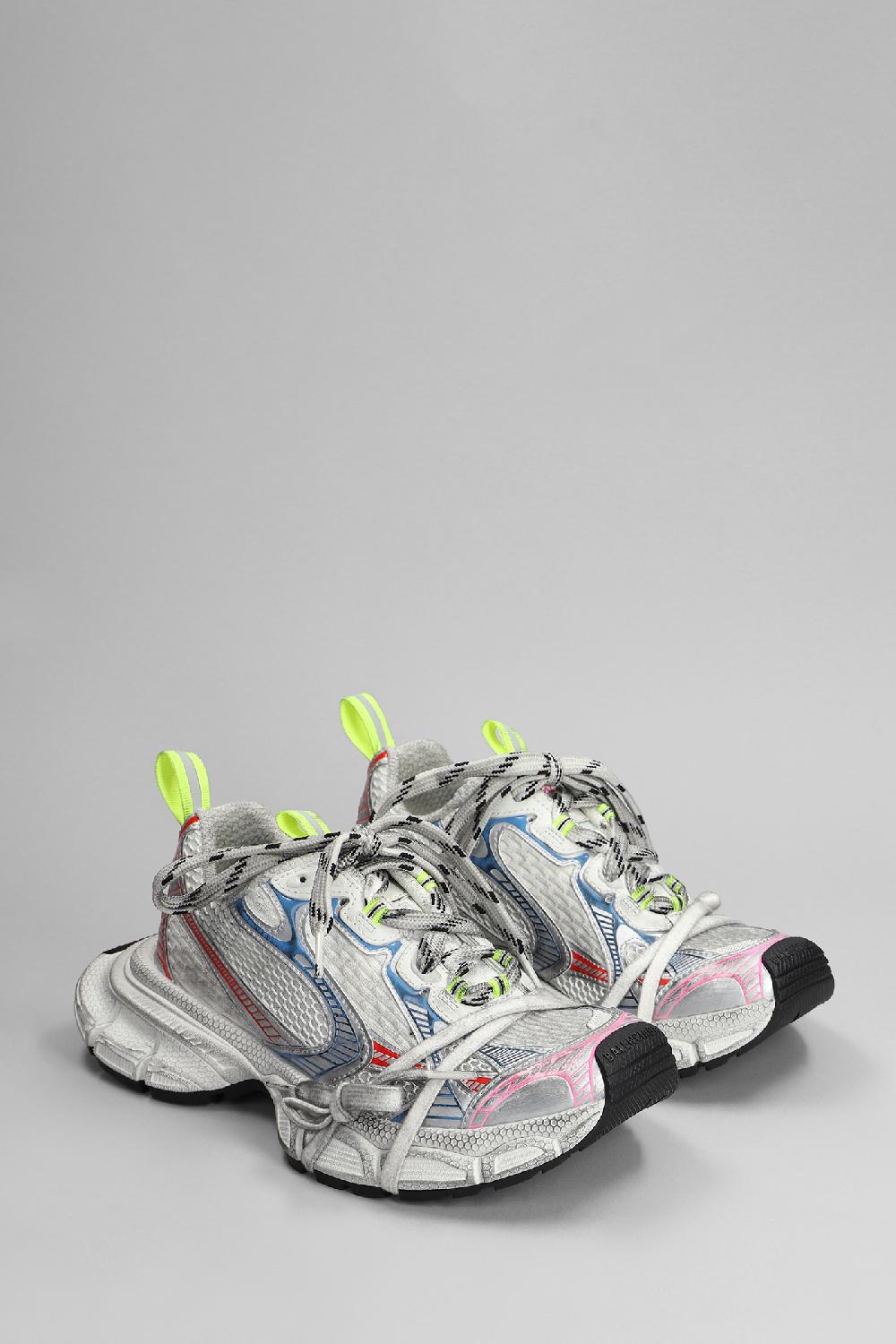 Deliberti Balenciaga Sneakers 3xl In Poliuretano Bianco Cod. 393385 - Deliberti The Luxury Shopping
