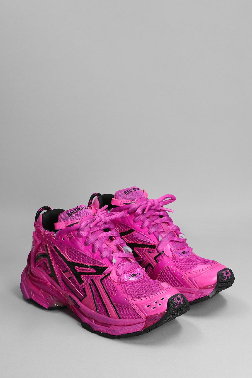 Deliberti Balenciaga Sneakers Runner In Tecnico Fucsia Cod. 362907 - Deliberti The Luxury Shopping