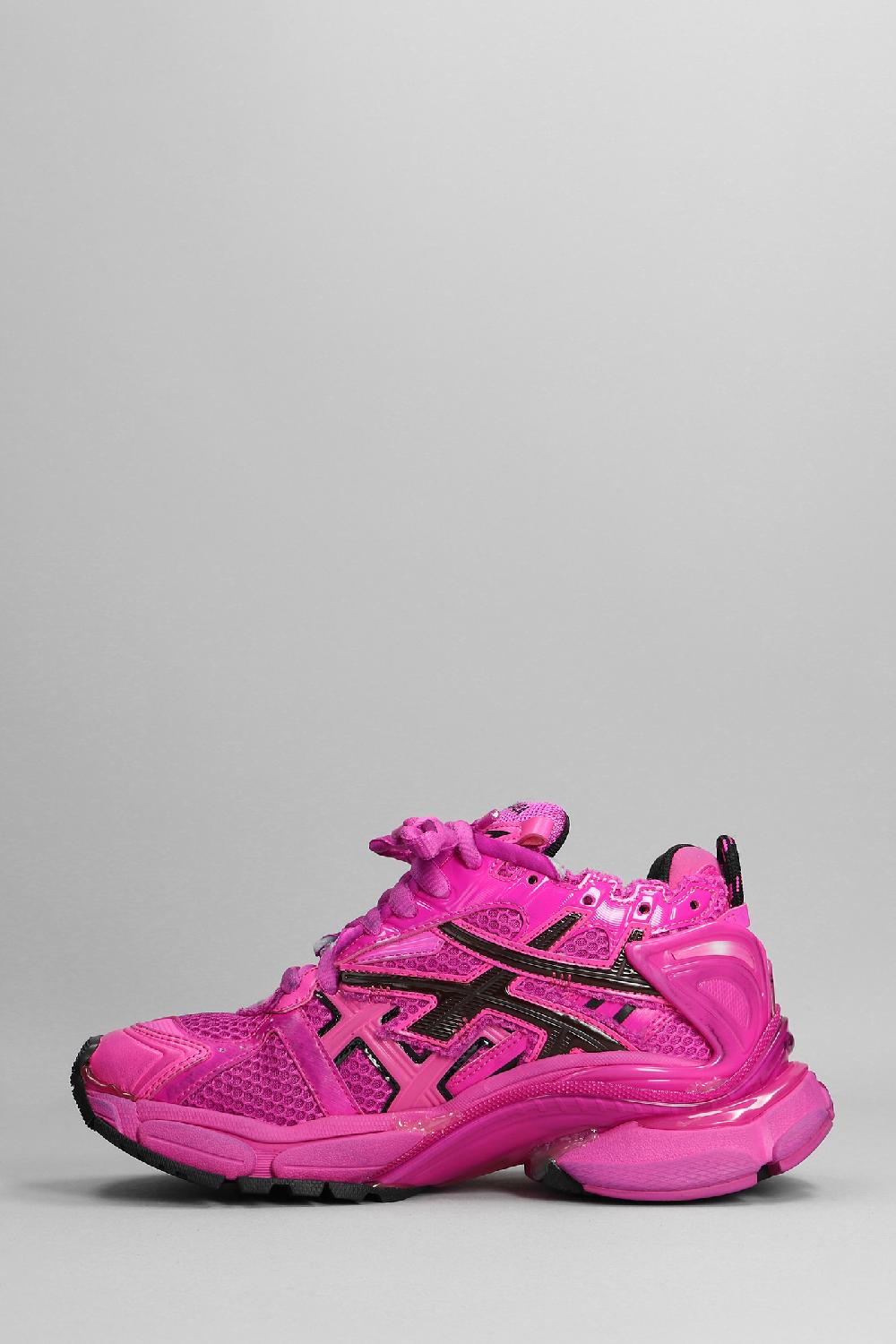 Deliberti Balenciaga Sneakers Runner In Tecnico Fucsia Cod. 362907 - Deliberti The Luxury Shopping