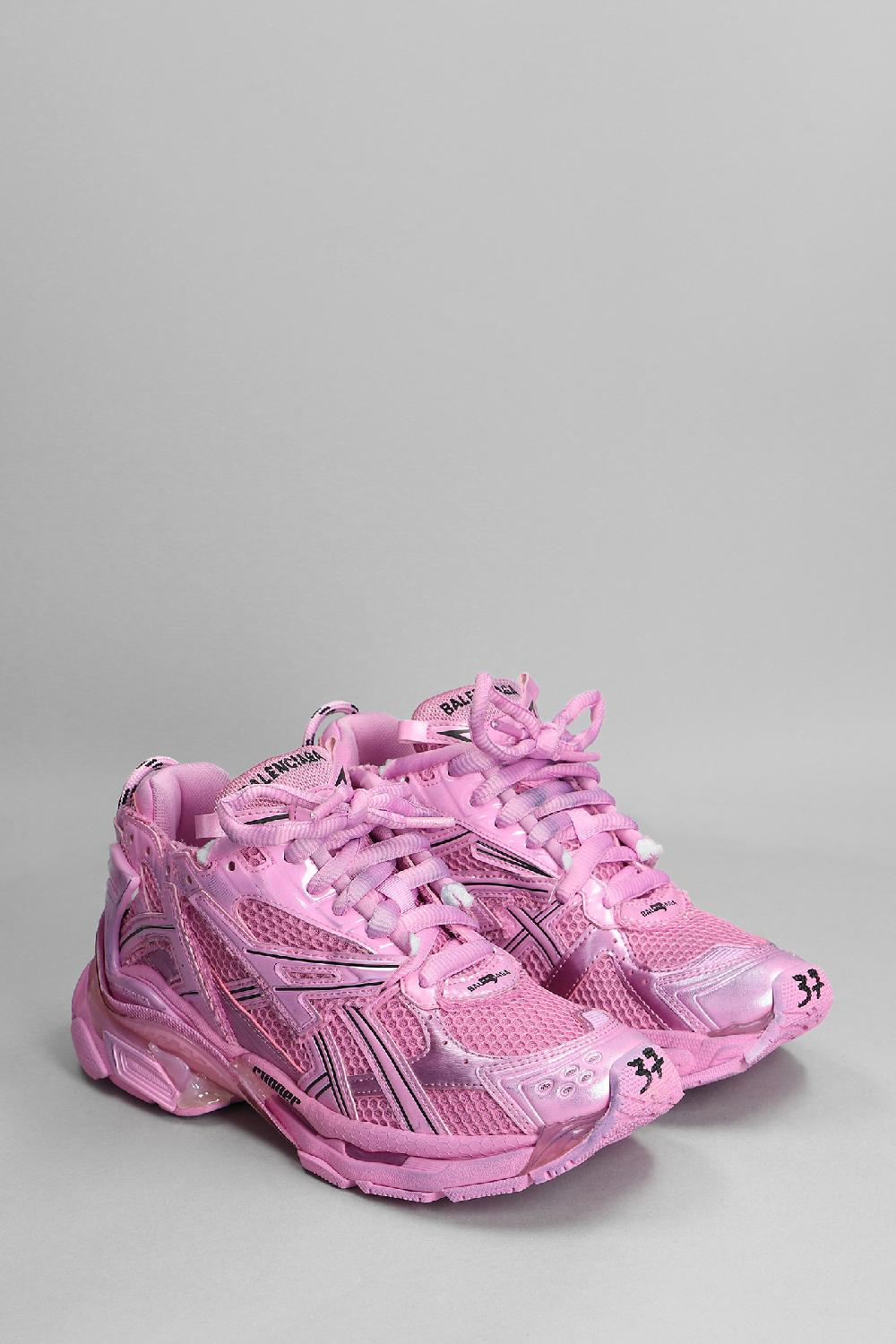Deliberti Balenciaga Sneakers Runner In Tecnico Rosa Cod. 354493 - Deliberti The Luxury Shopping