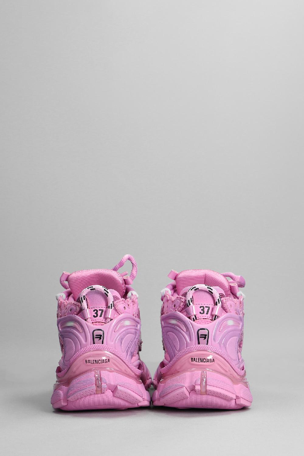 Deliberti Balenciaga Sneakers Runner In Tecnico Rosa Cod. 354493 - Deliberti The Luxury Shopping