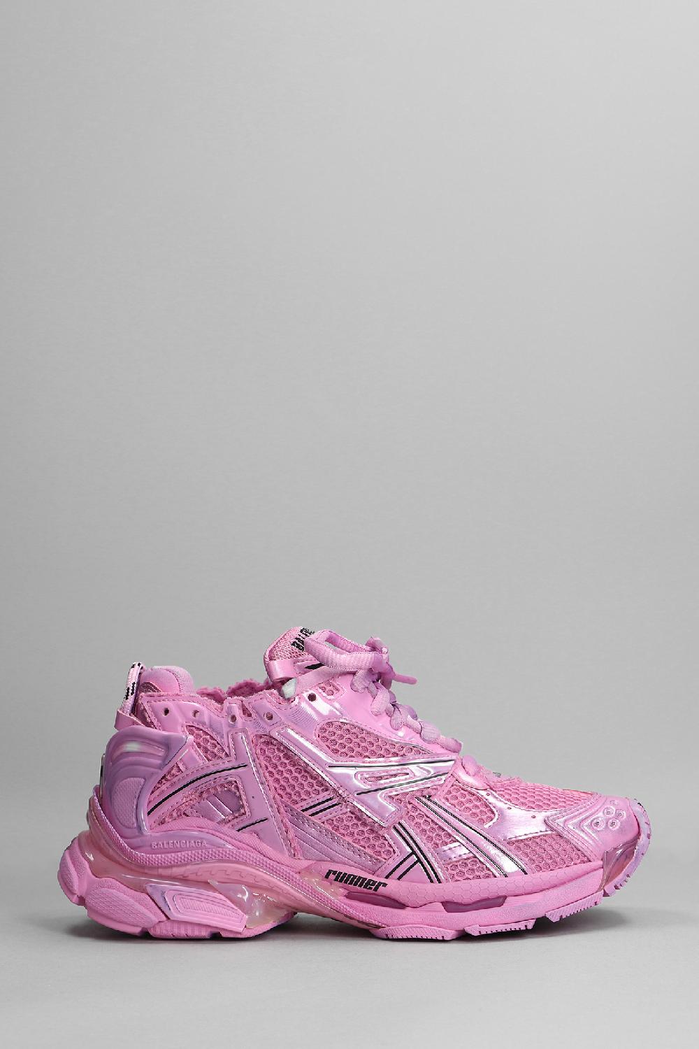 Deliberti Balenciaga Sneakers runner in tecnico rosa cod. 354493 - Deliberti The Luxury Shopping