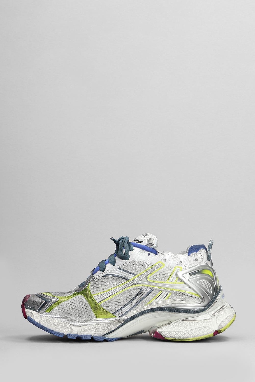 Deliberti Balenciaga Sneakers Runner Sneaker In Poliuretano Argento Cod. 400950 - Deliberti The Luxury Shopping