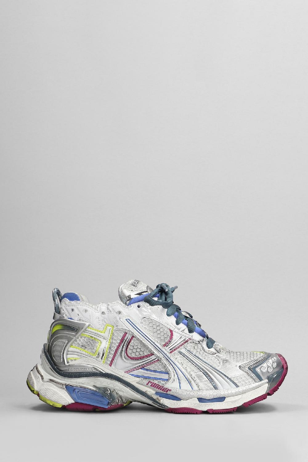 Deliberti Balenciaga Sneakers runner sneaker in poliuretano argento cod. 400950 - Deliberti The Luxury Shopping