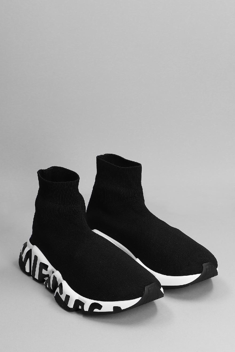 Deliberti Balenciaga Sneakers Speed In Poliestere Nero Cod. 333235 - Deliberti The Luxury Shopping