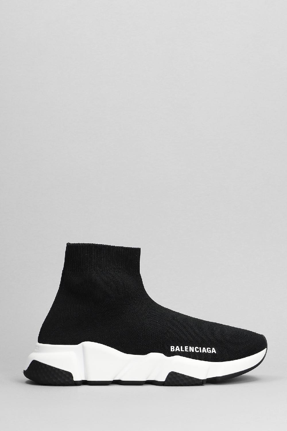 Deliberti Balenciaga Sneakers speed in poliestere nero cod. 395025 - Deliberti The Luxury Shopping