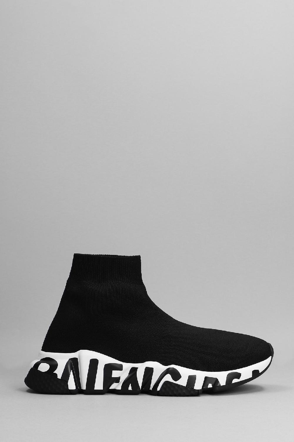 Deliberti Balenciaga Sneakers speed in poliestere nero cod. 333235 - Deliberti The Luxury Shopping