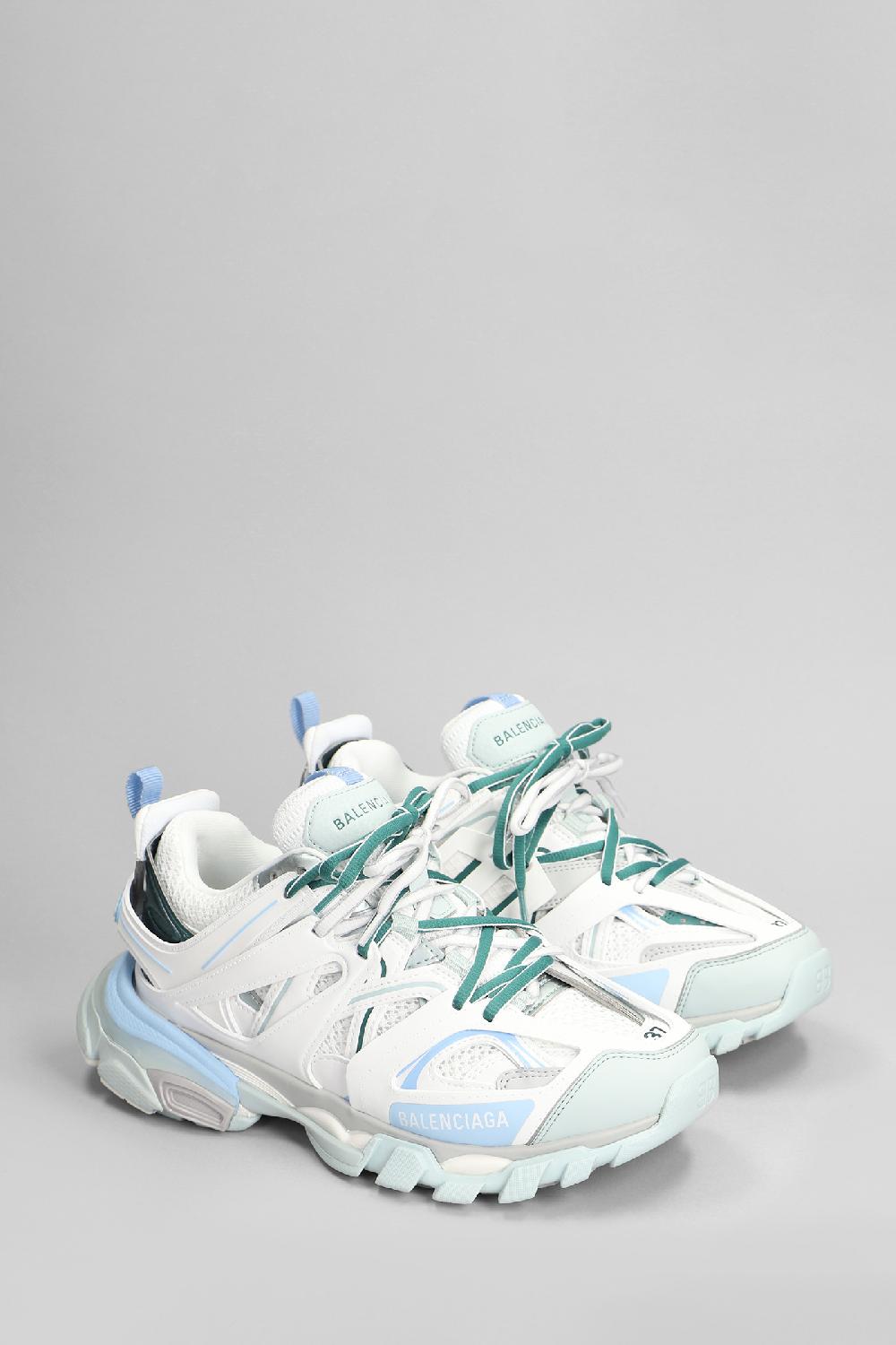 Deliberti Balenciaga Sneakers Track In Poliuretano Bianco Cod. 401239 - Deliberti The Luxury Shopping