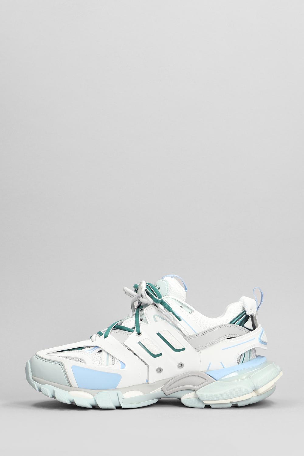 Deliberti Balenciaga Sneakers Track In Poliuretano Bianco Cod. 401239 - Deliberti The Luxury Shopping