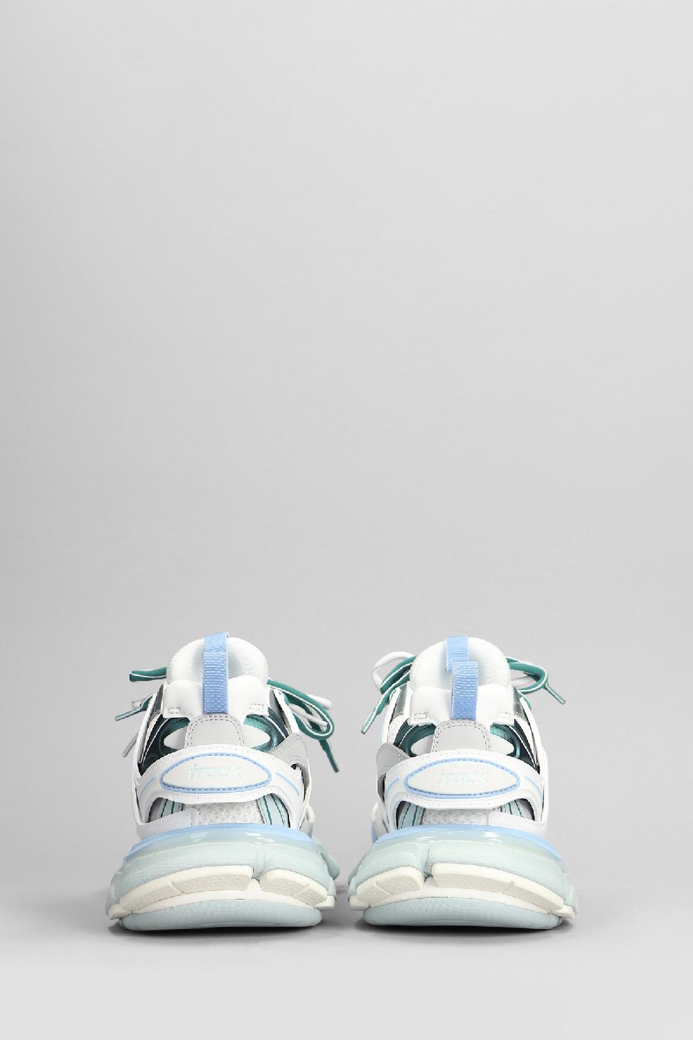 Deliberti Balenciaga Sneakers Track In Poliuretano Bianco Cod. 401239 - Deliberti The Luxury Shopping