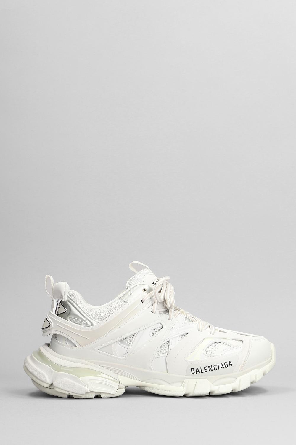 Deliberti Balenciaga Sneakers track in poliuretano bianco cod. 398897 - Deliberti The Luxury Shopping