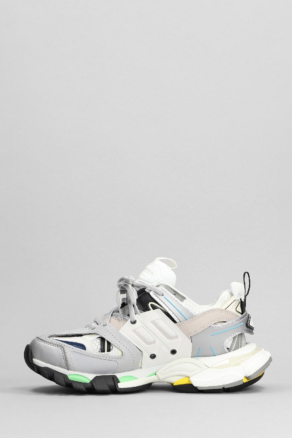 Deliberti Balenciaga Sneakers Track In Poliuretano Grigio Cod. 395019 - Deliberti The Luxury Shopping