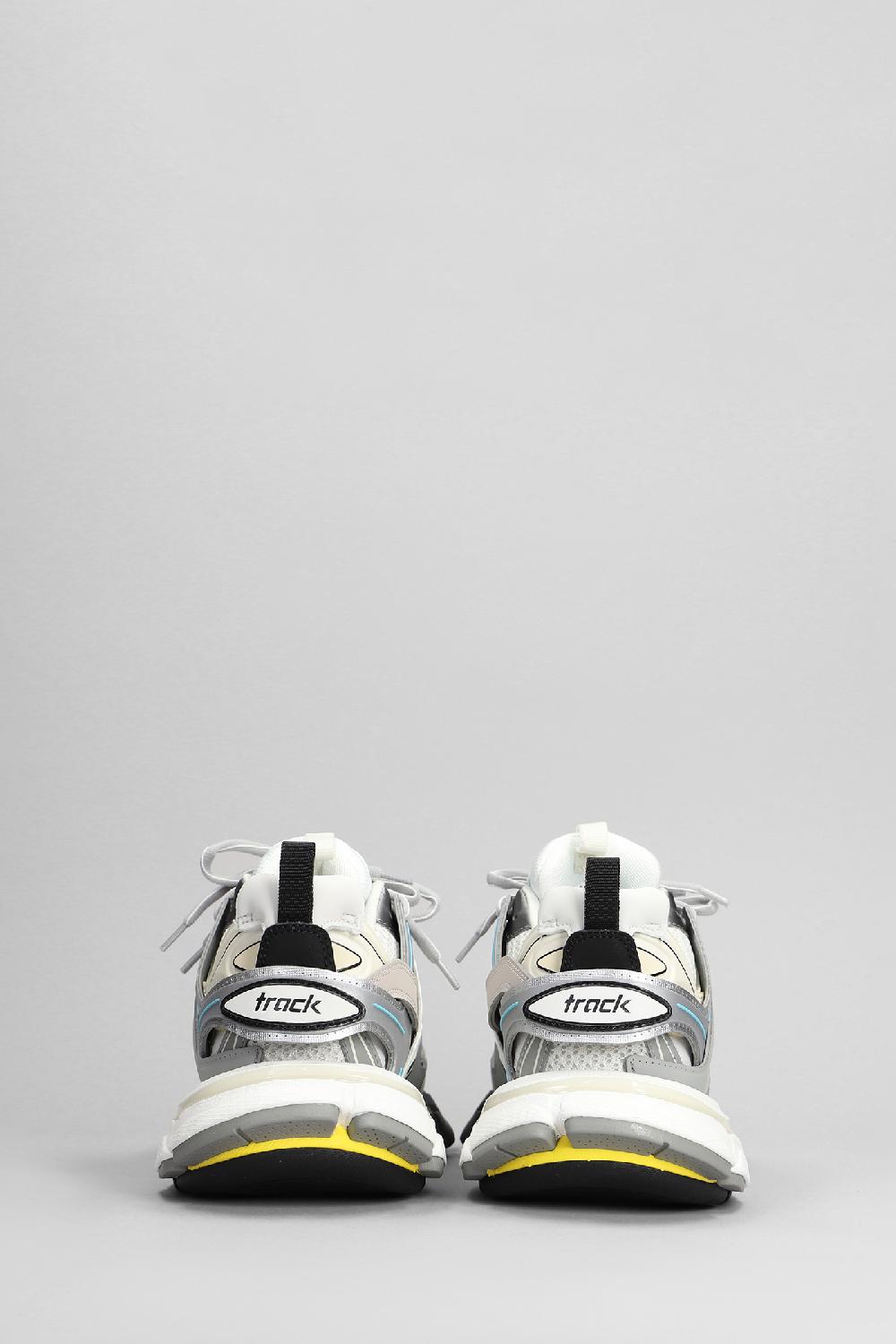 Deliberti Balenciaga Sneakers Track In Poliuretano Grigio Cod. 395019 - Deliberti The Luxury Shopping