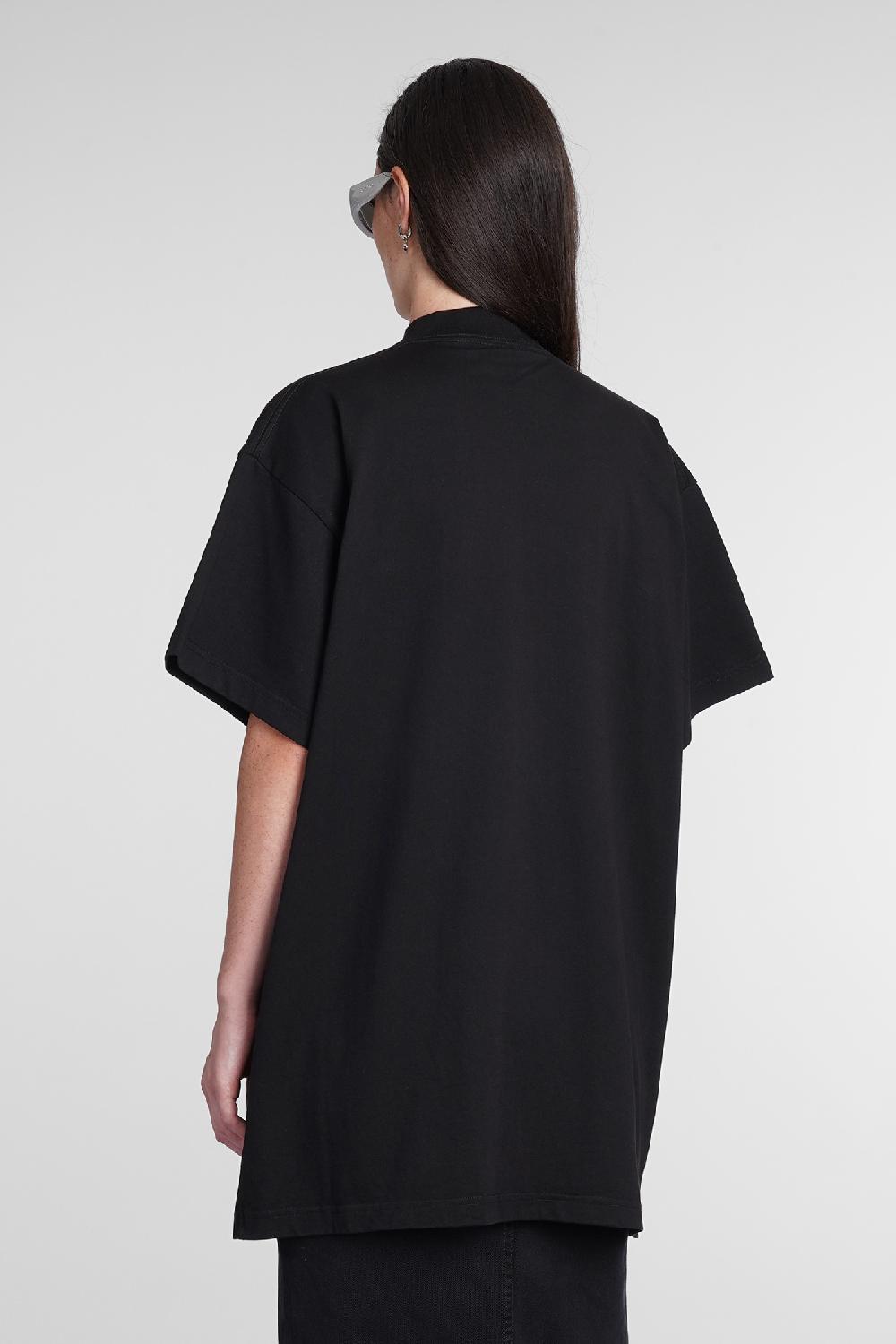 Deliberti Balenciaga T-shirt In Cotone Nero Cod. 386203 - Deliberti The Luxury Shopping