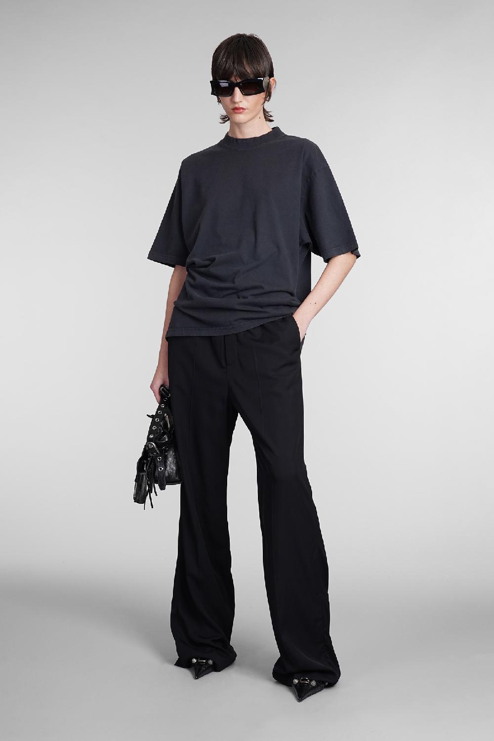 Deliberti Balenciaga T-shirt In Cotone Nero Cod. 393402 - Deliberti The Luxury Shopping