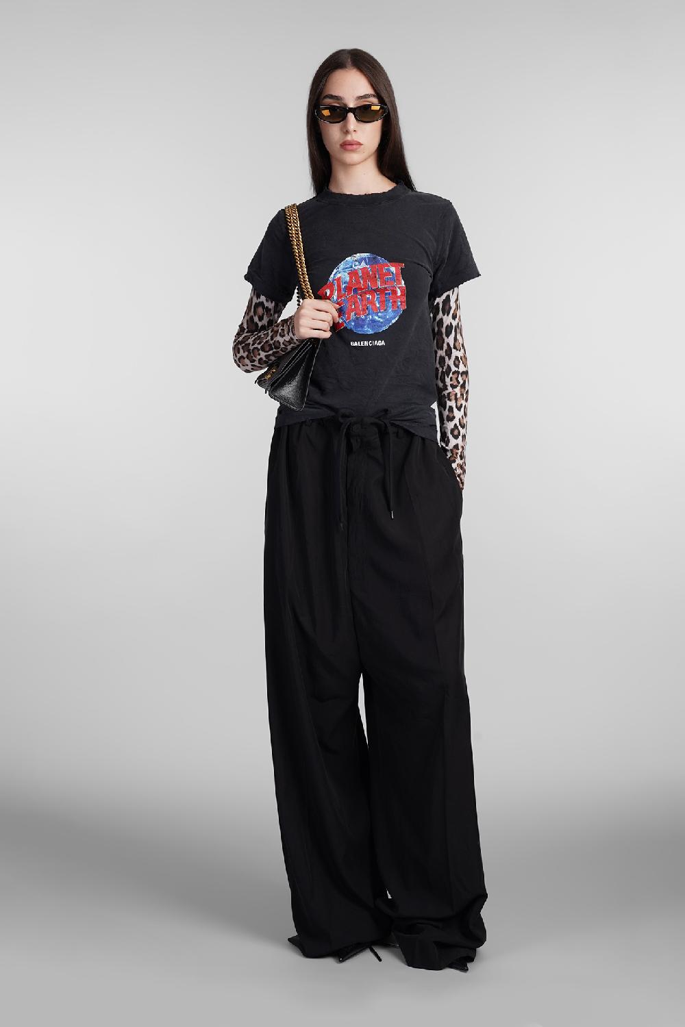 Deliberti Balenciaga T-shirt In Cotone Nero Cod. 407629 - Deliberti The Luxury Shopping