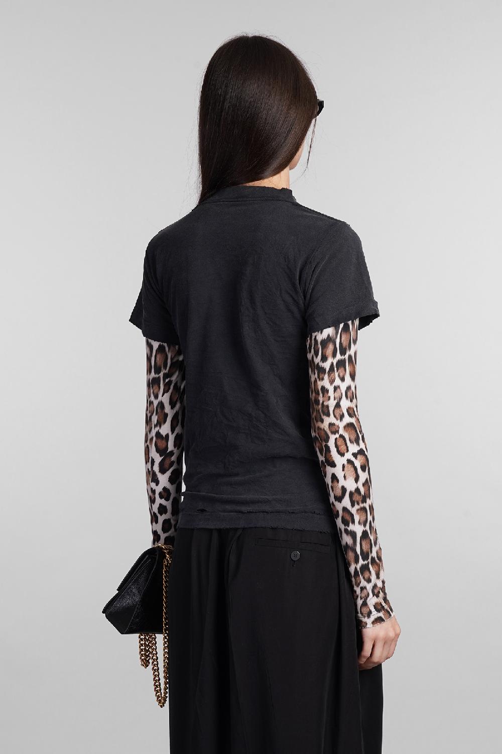 Deliberti Balenciaga T-shirt In Cotone Nero Cod. 407629 - Deliberti The Luxury Shopping