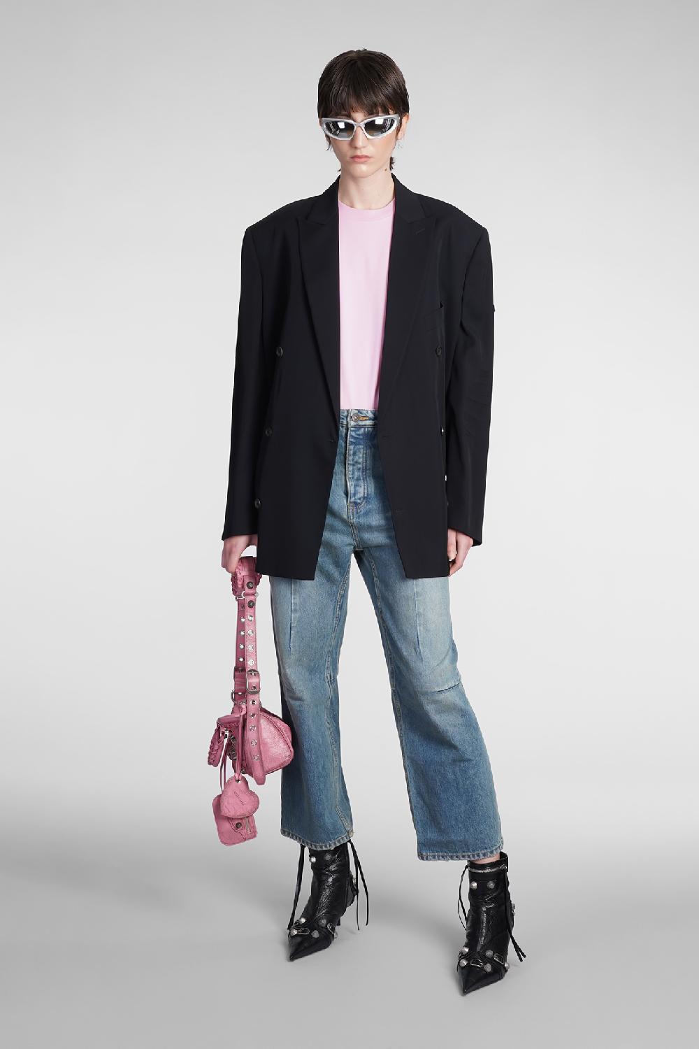 Deliberti Balenciaga T-shirt In Cotone Rosa Cod. 375667 - Deliberti The Luxury Shopping