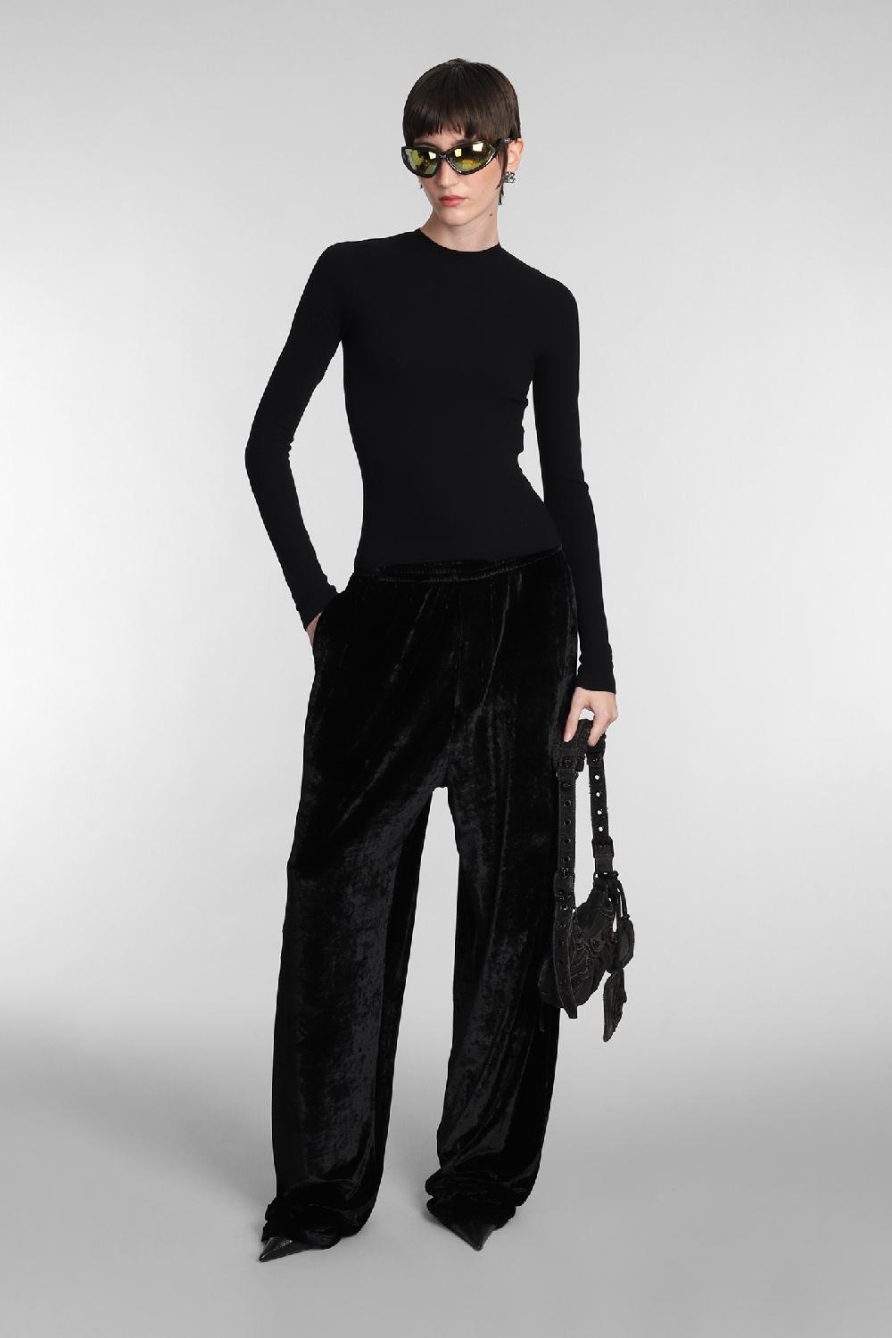 Deliberti Balenciaga Topwear In Cotone Nero Cod. 381741 - Deliberti The Luxury Shopping