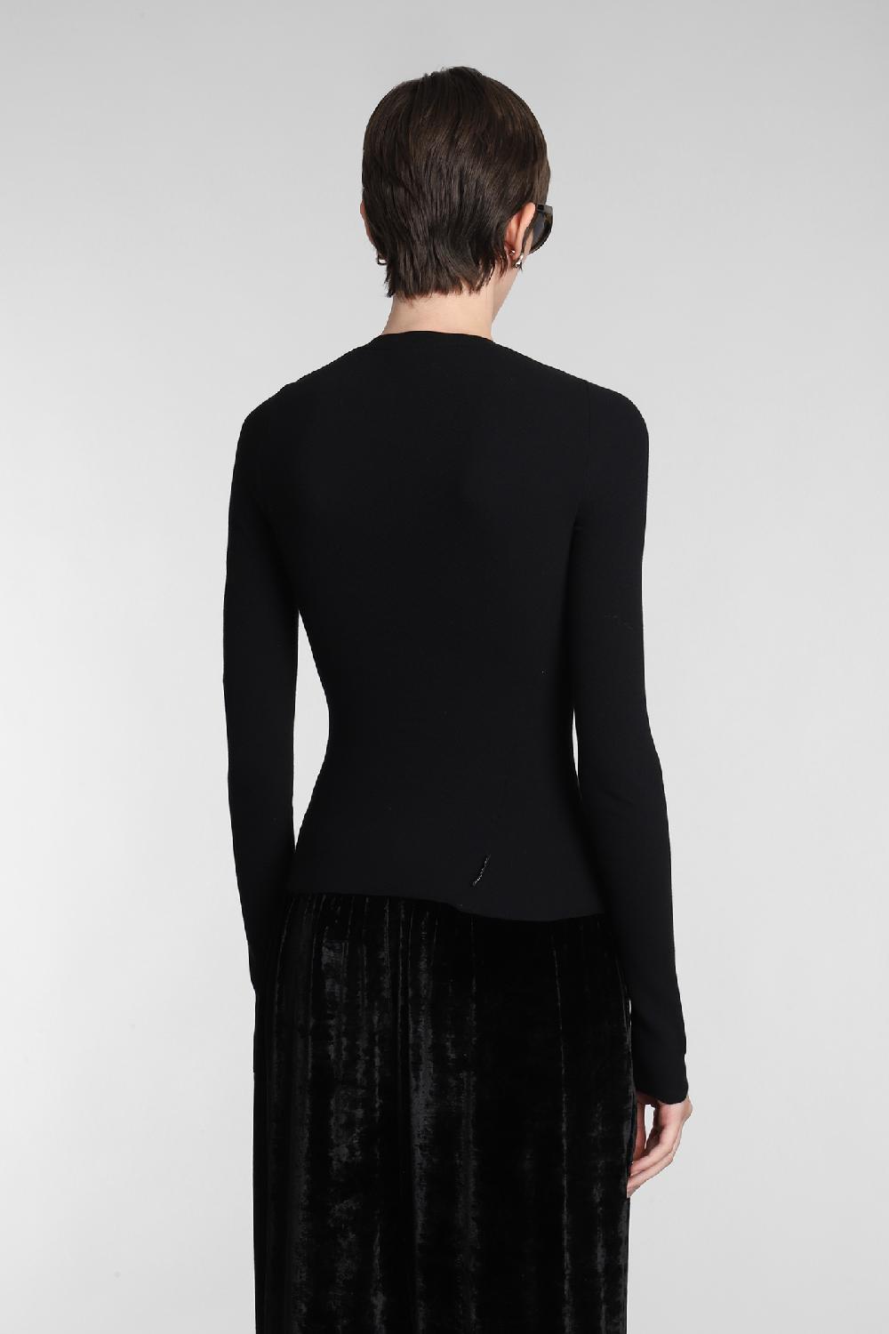 Deliberti Balenciaga Topwear In Cotone Nero Cod. 381741 - Deliberti The Luxury Shopping