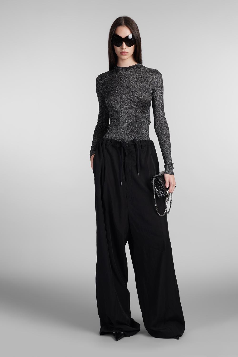 Deliberti Balenciaga Topwear In Cupro Nero Cod. 405828 - Deliberti The Luxury Shopping