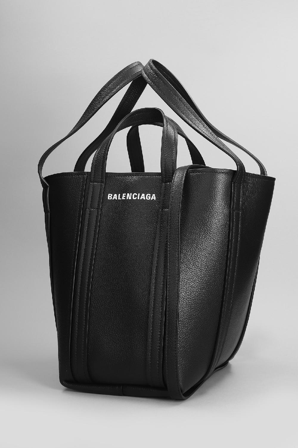 Deliberti Balenciaga Tote Everyday Sh S In Pelle Nera Cod. 405845 - Deliberti The Luxury Shopping
