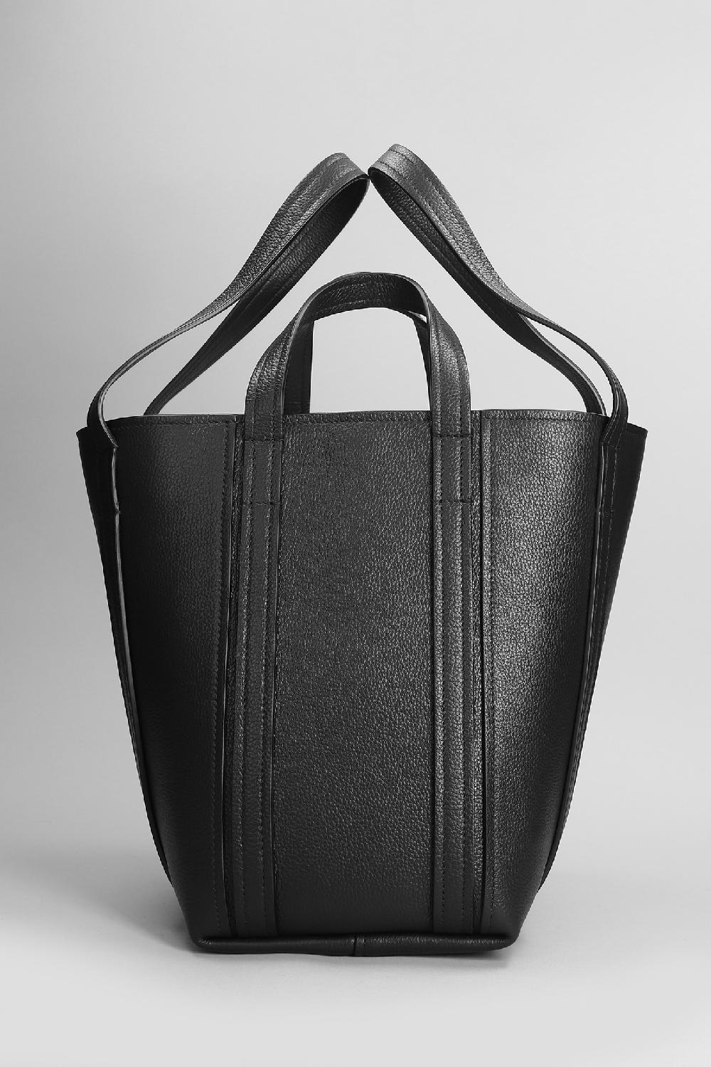 Deliberti Balenciaga Tote Everyday Sh S In Pelle Nera Cod. 405845 - Deliberti The Luxury Shopping
