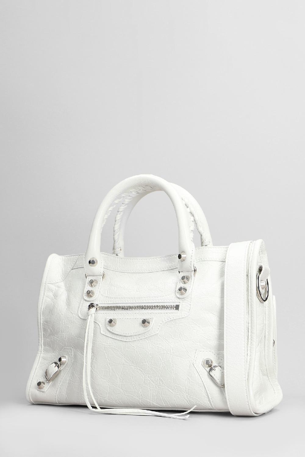 Deliberti Balenciaga Tote Le City Tote S In Pelle Bianca Cod. 409463 - Deliberti The Luxury Shopping