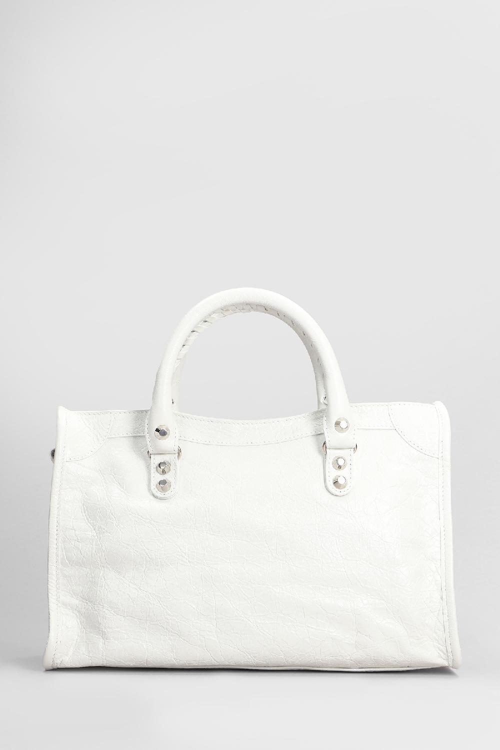 Deliberti Balenciaga Tote Le City Tote S In Pelle Bianca Cod. 409463 - Deliberti The Luxury Shopping