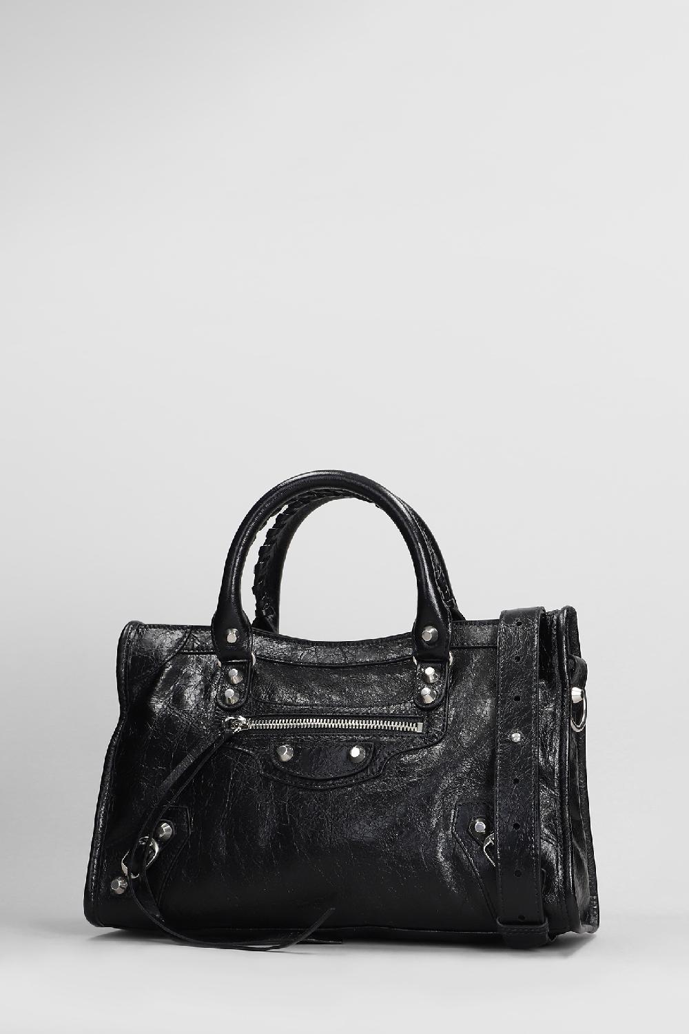 Deliberti Balenciaga Tote Le City Tote S In Pelle Nera Cod. 407649 - Deliberti The Luxury Shopping
