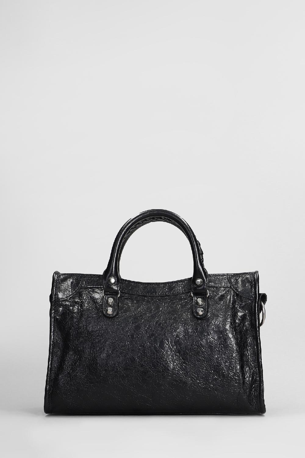 Deliberti Balenciaga Tote Le City Tote S In Pelle Nera Cod. 407649 - Deliberti The Luxury Shopping