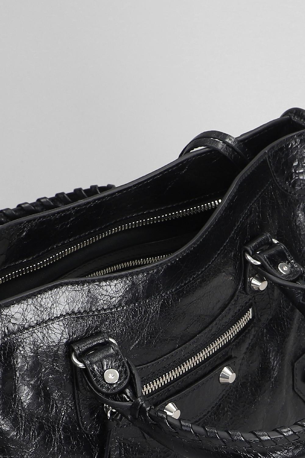 Deliberti Balenciaga Tote Le City Tote S In Pelle Nera Cod. 407649 - Deliberti The Luxury Shopping