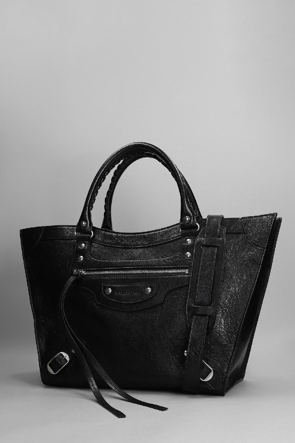 Deliberti Balenciaga Tote Neo Cl In Pelle Nera Cod. 354523 - Deliberti The Luxury Shopping