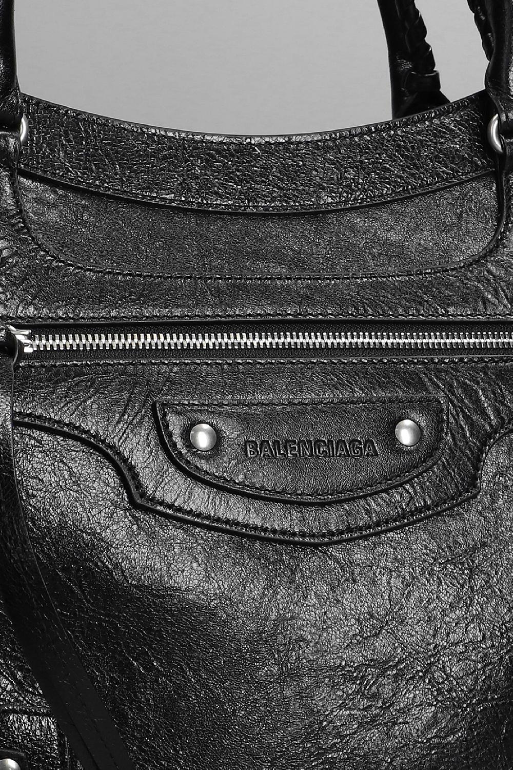 Deliberti Balenciaga Tote Neo Cl In Pelle Nera Cod. 354523 - Deliberti The Luxury Shopping