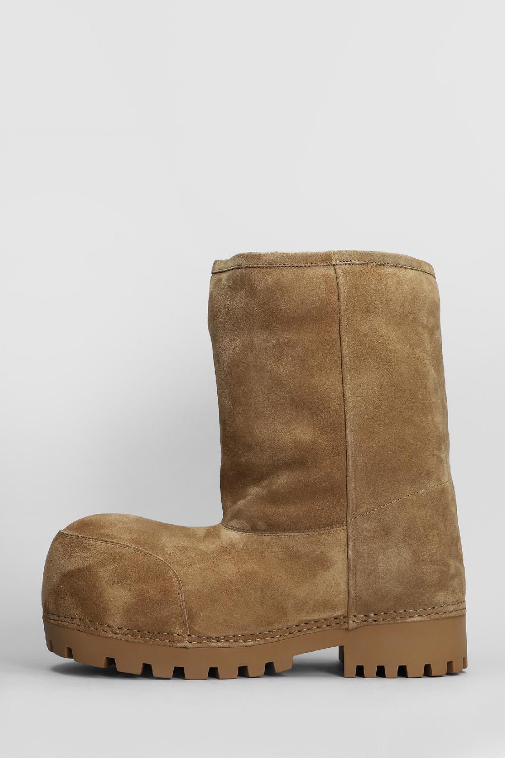 Deliberti Balenciaga Tronchetti Alaska In Camoscio Cuoio Naturale Cod. 406053 - Deliberti The Luxury Shopping