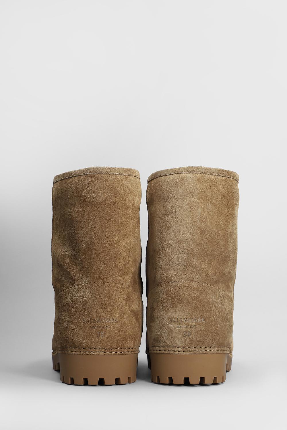Deliberti Balenciaga Tronchetti Alaska In Camoscio Cuoio Naturale Cod. 406053 - Deliberti The Luxury Shopping
